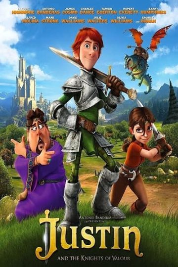 Download Justin and the Knights of Valour (2013) Dual Audio {Hindi-English} Movie 480p | 720p BluRay 300MB | 850MB