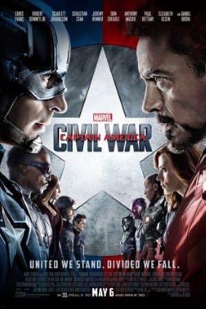 Download Captain America: Civil War (2016) Dual Audio {Hindi-English} Movie 480p | 720p | 1080p BluRay ESub